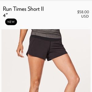 Lululemon shorts